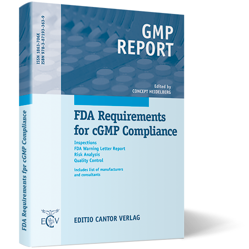 FDA Requirements for cGMP Compliance