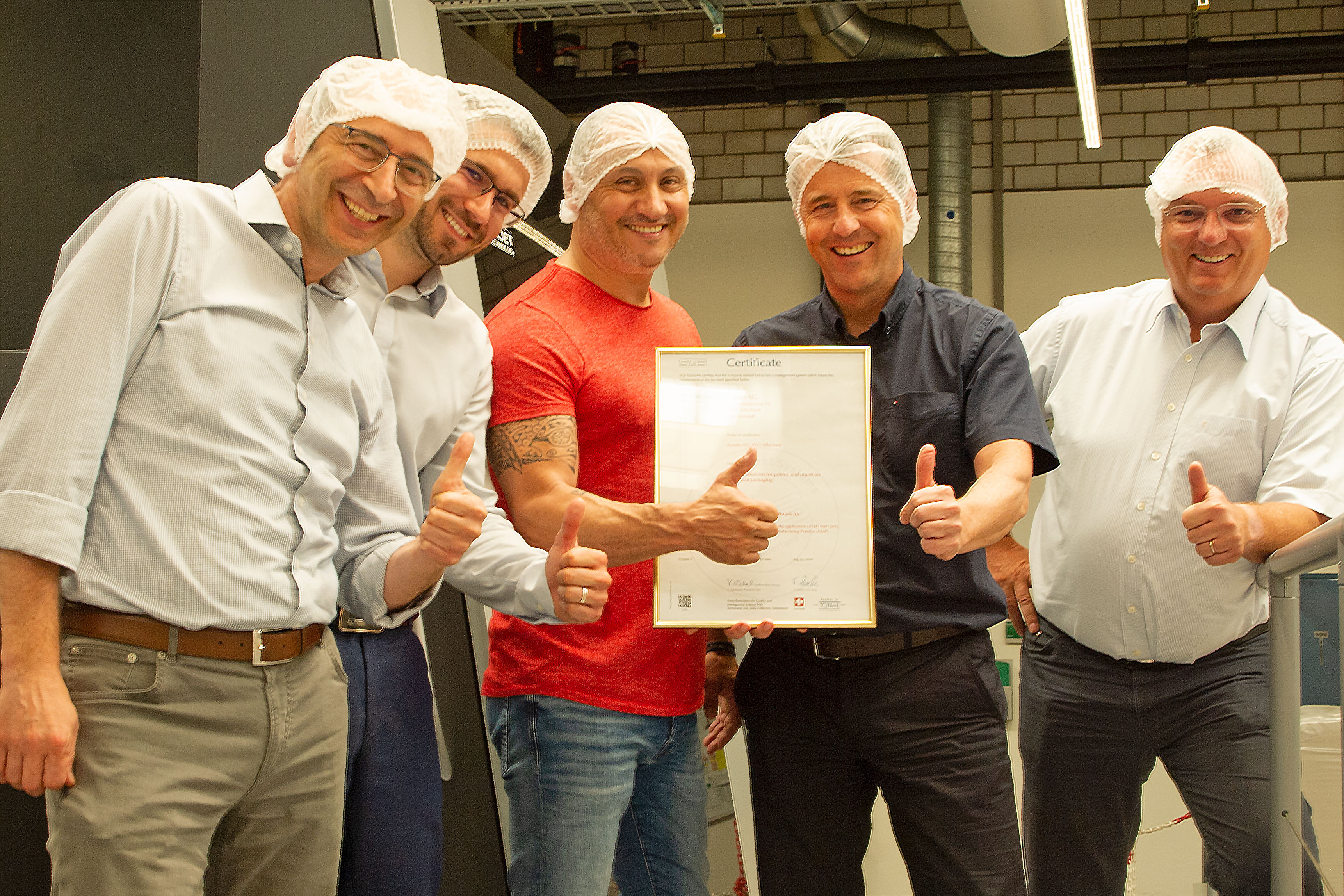 Rondo erfolgreich auf ISO 15378:2017 zertifiziert
