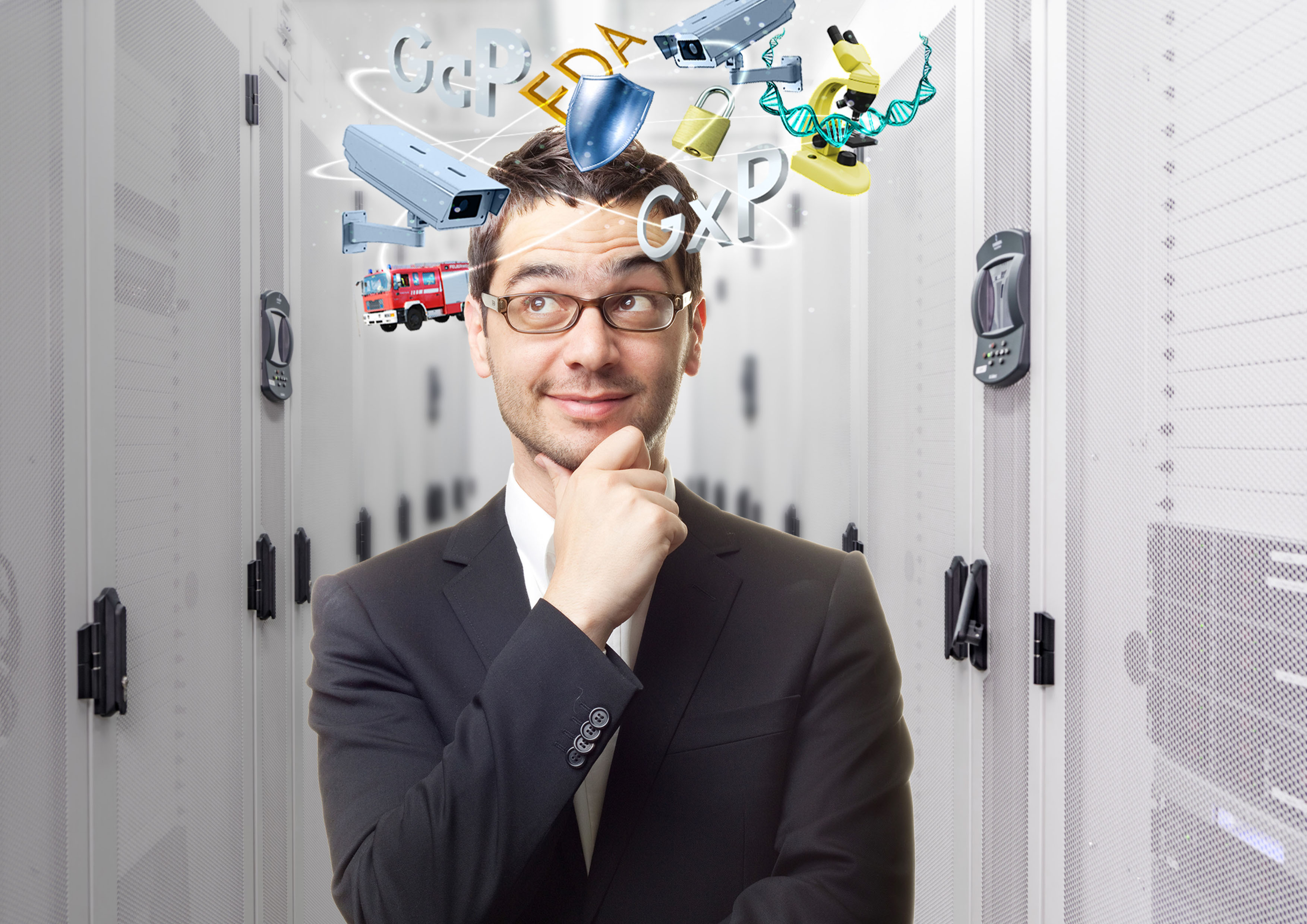 Sicherheit für alle Pharma-Daten: Das Pharmaserv-Datacenter / Pharmaserv betreibt spezialisiertes Datacenter in Marburg
