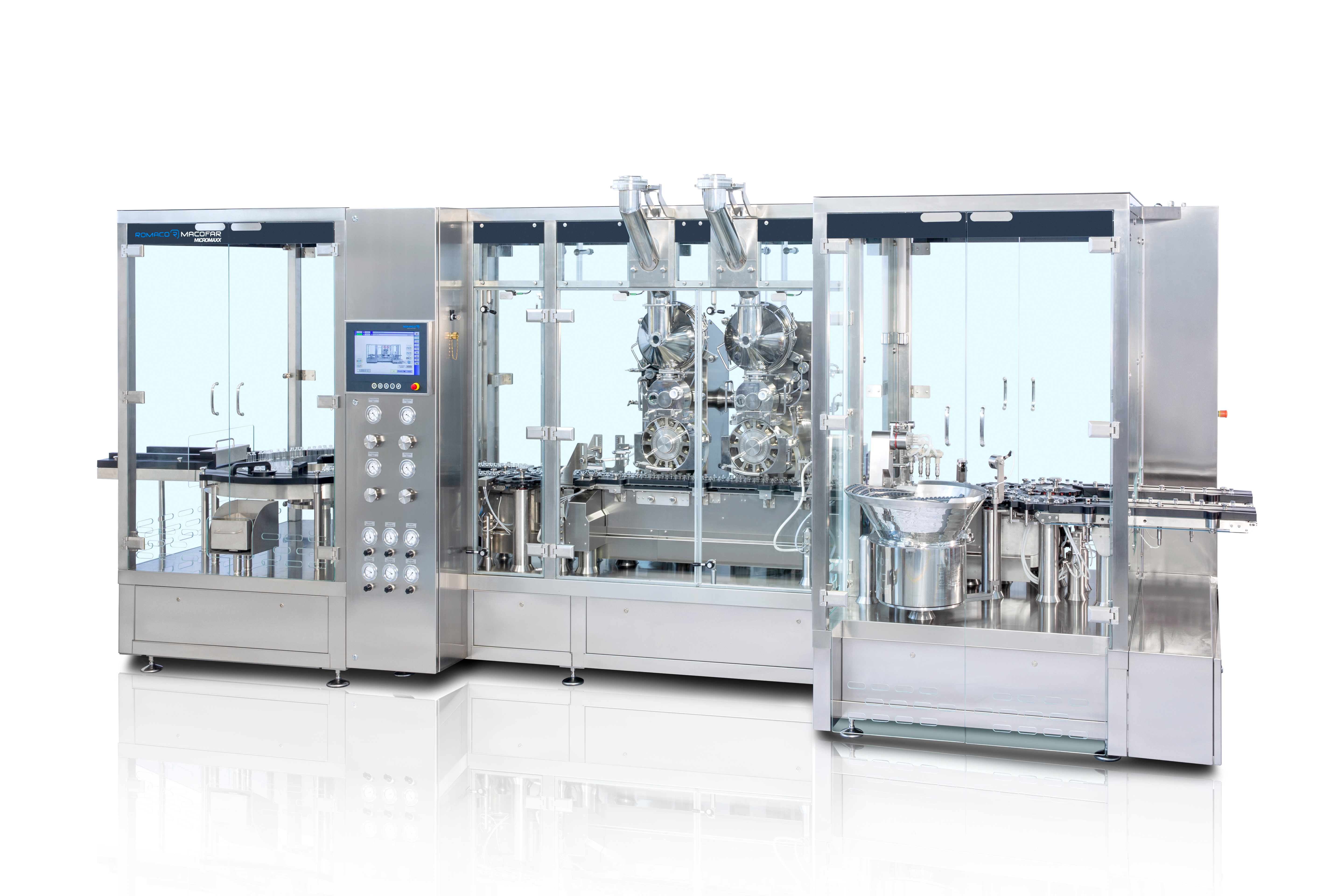 Neue Mikrodosiermaschine für sterile Pulver