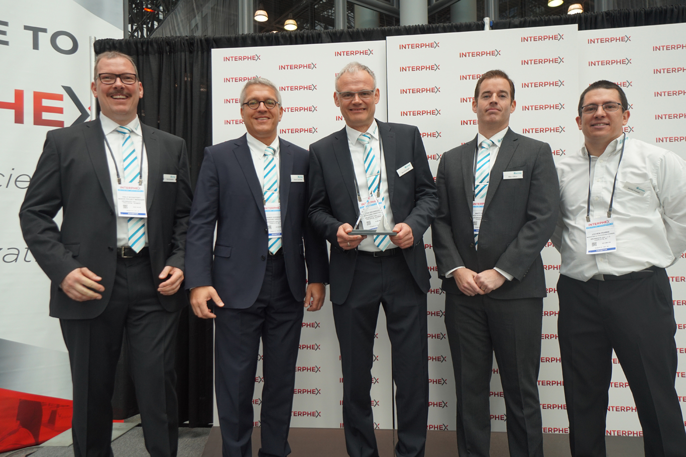 groninger gewinnt den “Biotech Innovation Award” der Messe INTERPHEX 2018
