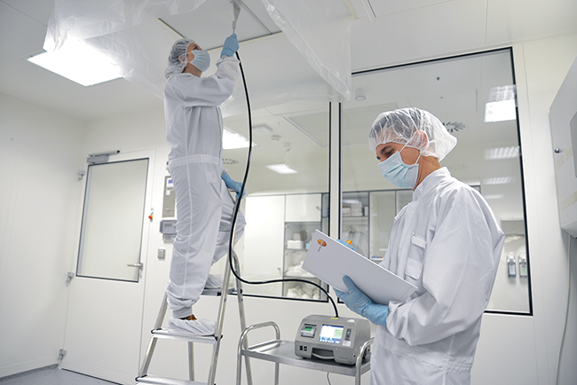 Filterlecktest / Anforderungen der DIN EN ISO 14644-3:2020 und Umsetzung in die Praxis / Beitrag aus TechnoPharm 12, Nr. 4, 206-213 (2022)