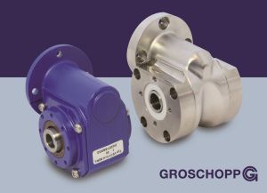 Modulare Schneckengetriebe von Groschopp: Kompakt, flexibel und leicht zu reinigen