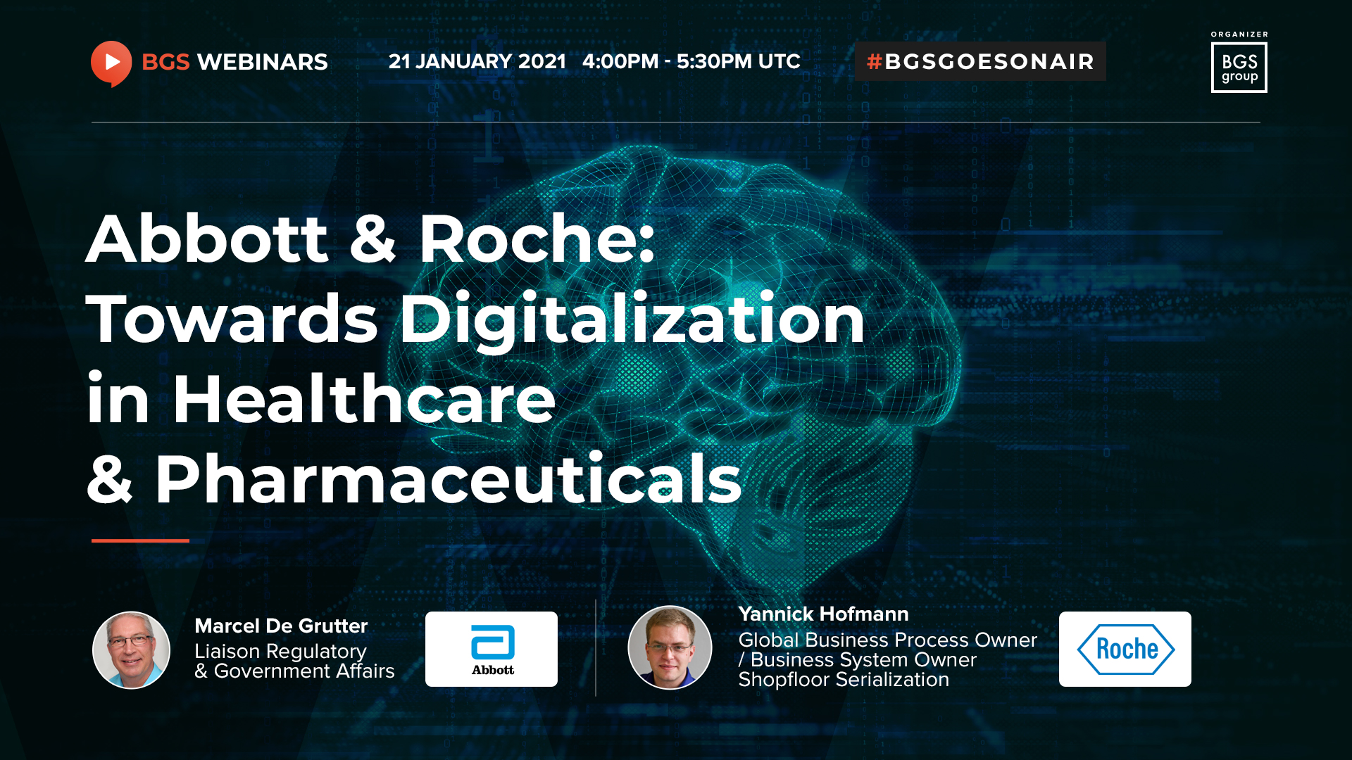 Free webinar by ABBOTT & Roche: Towards Digitalization in Healthcare & Pharmaceuticals