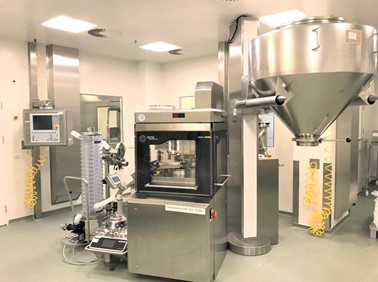 Aenova erhöht die Kapazitäten für die Tablettenproduktion im  Bereich hochpotenter, hormonhaltiger Wirkstoffe