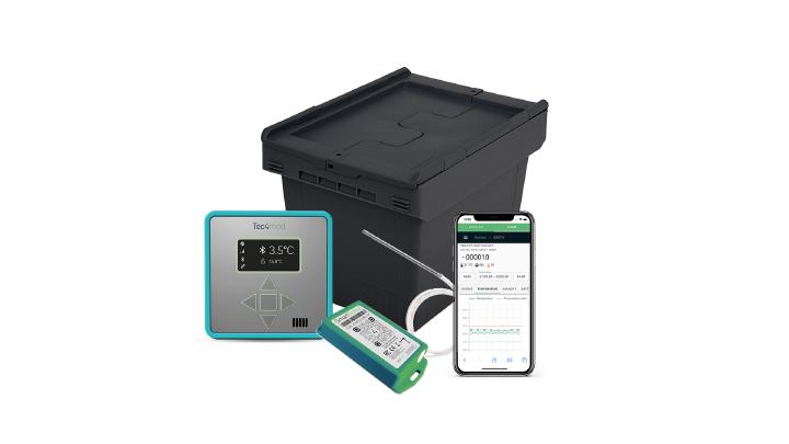 Digitale Hochleistungs-Transportbox für den Versand temperatursensibler Medikamente und Impfstoffe