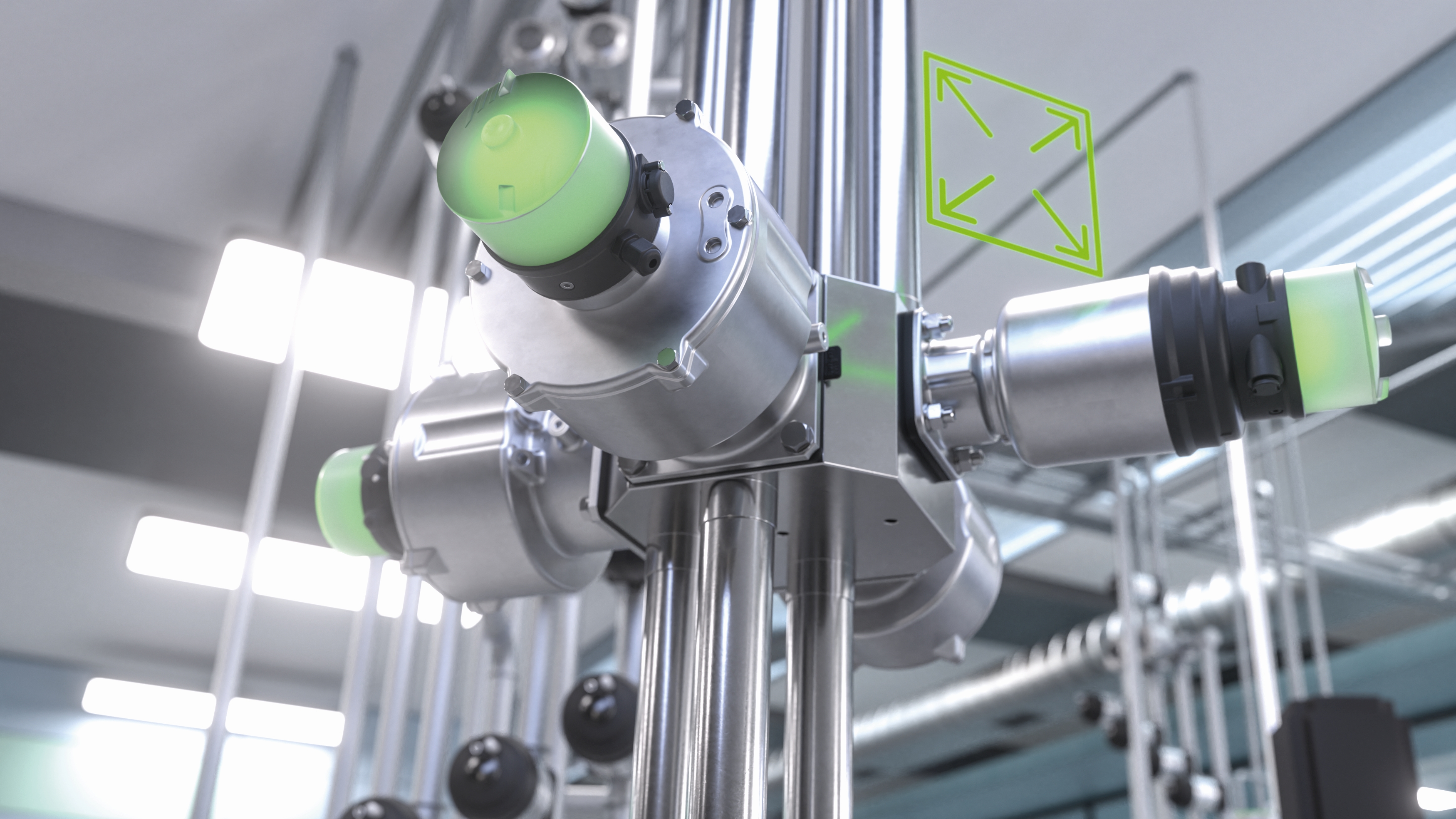 Bürkert: Multiport-Membranventile statt herkömmlicher Ringsysteme