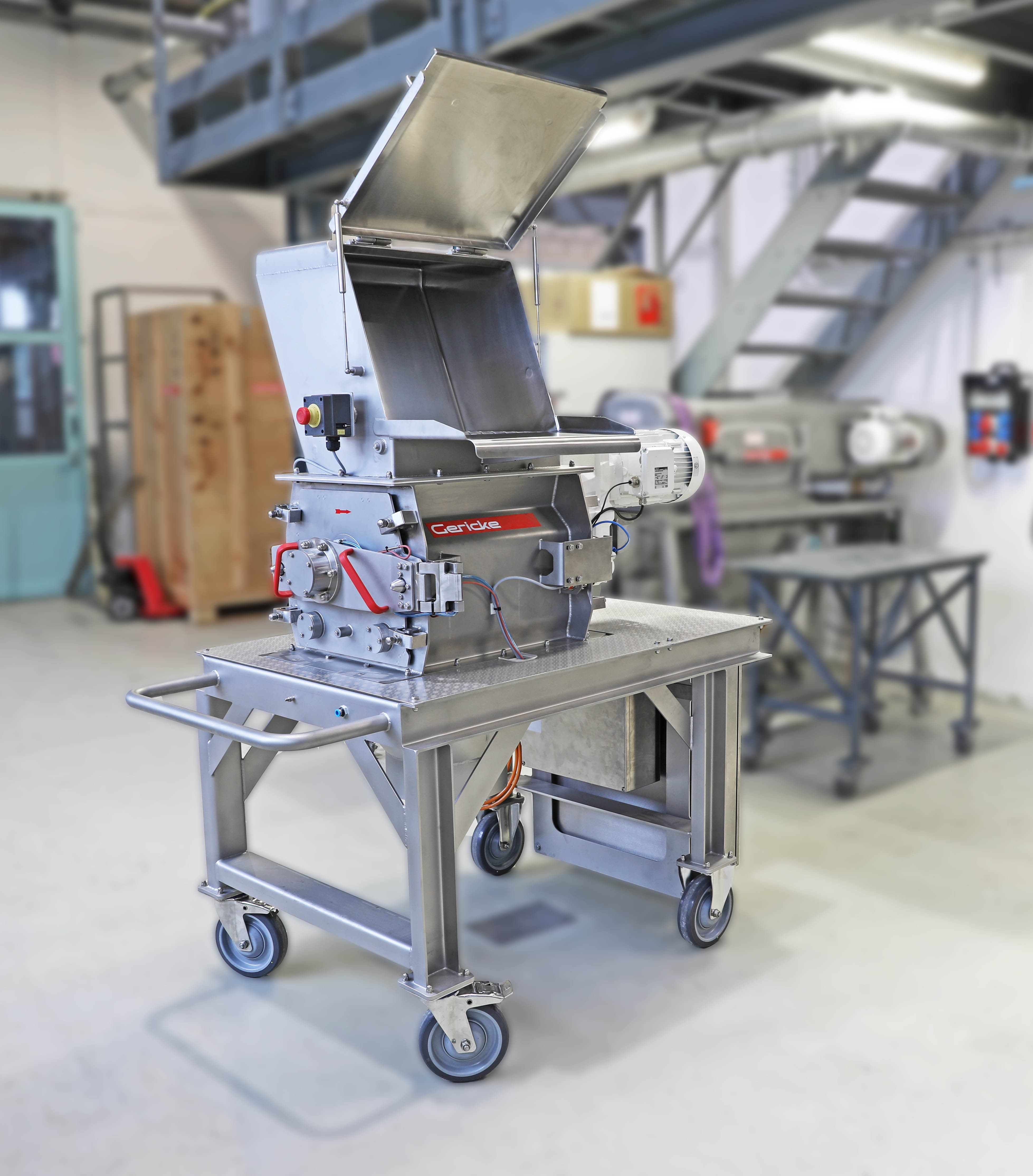 Der Gericke Nibbler GNB kalibriert Partikel und Agglomerate