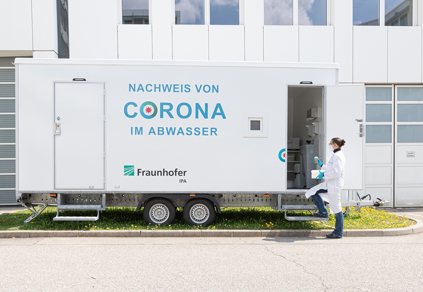 Mobiles Labor für die Lokalisierung von Corona-Hotspots