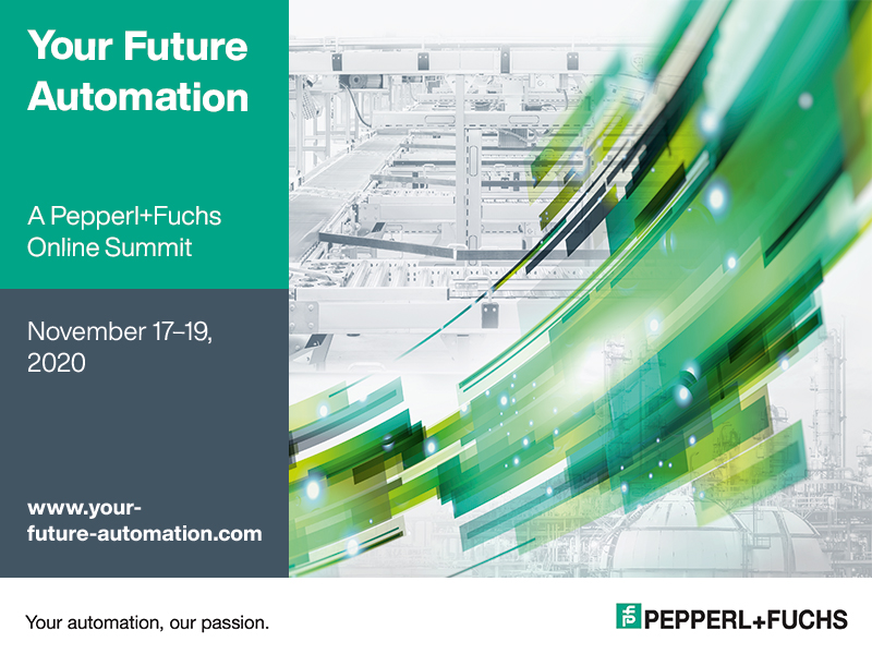 Pepperl+Fuchs setzt digitale Eventreihe fort und lädt zum zweiten Online Summit