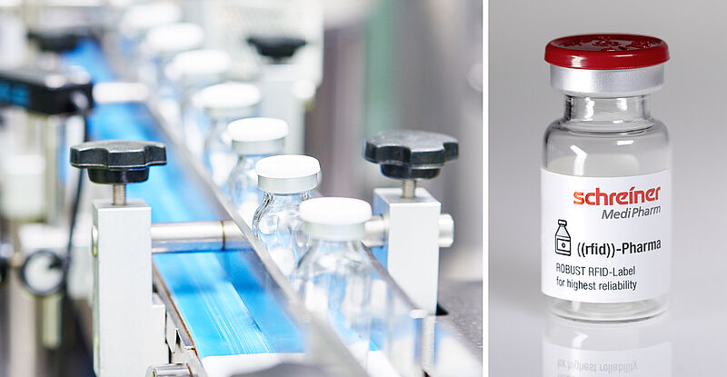 Schreiner MediPharm zeigt neues robustes RFID Pharma-Label und sichere Supply Chain-Lösungen