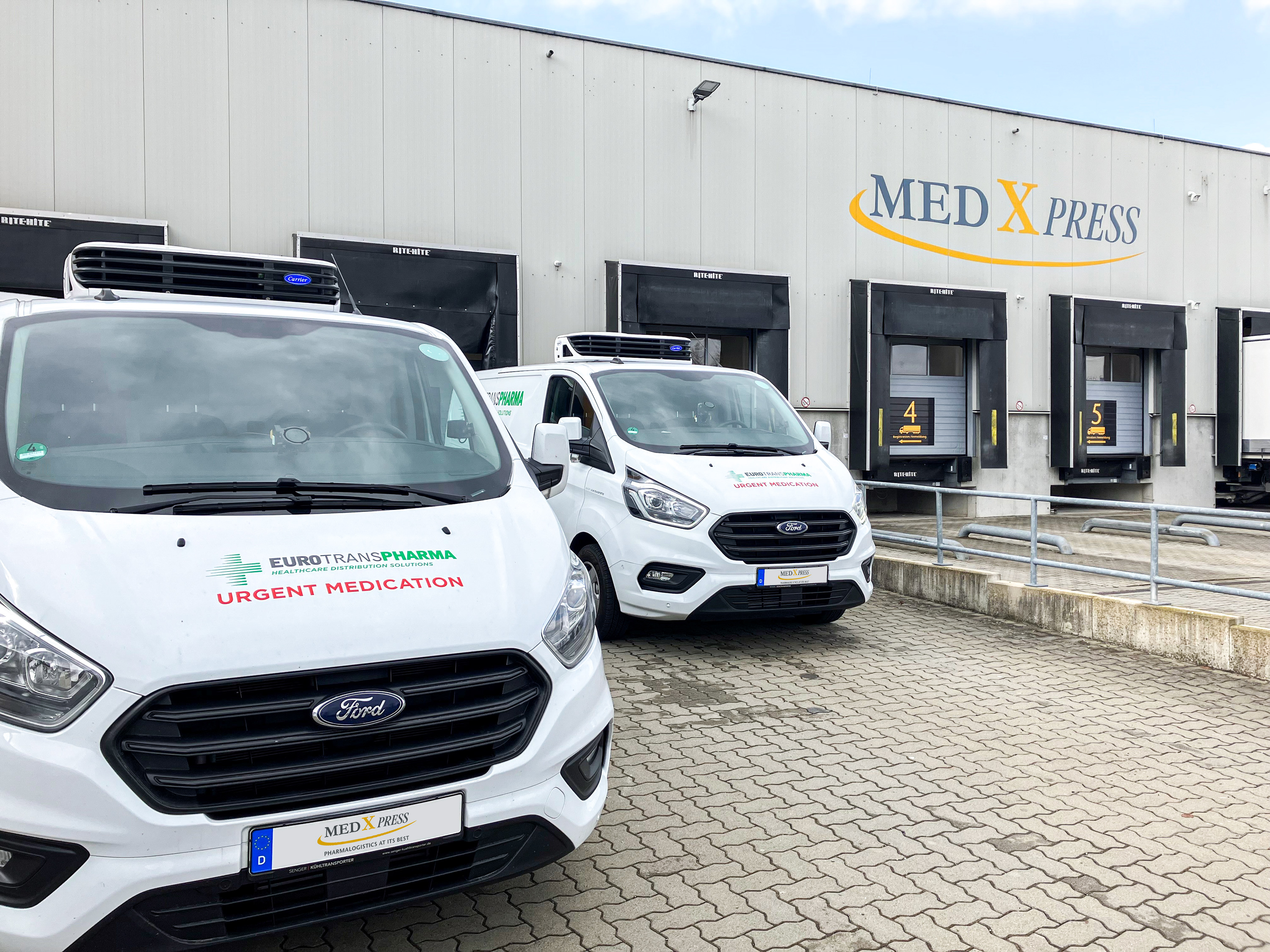 Med-X-Press ist Teil des neuen Netzwerks Eurotranspharma für temperaturgeführte Arzneimitteltransporte
