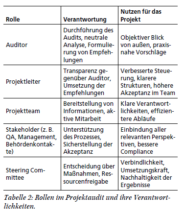 Projektaudits | Von der Pflichtübung zur Chance